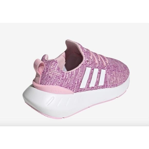 ADIDAS SWIFT RUN 22 J SNEAKERS SHOES WOMENS SIZE 6 WIDE - Picture 4 of 5